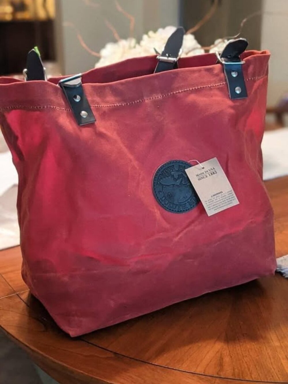 DULUTH Pack COMPANY Waxed MARKET TOTE LIMITED EDITION NWT